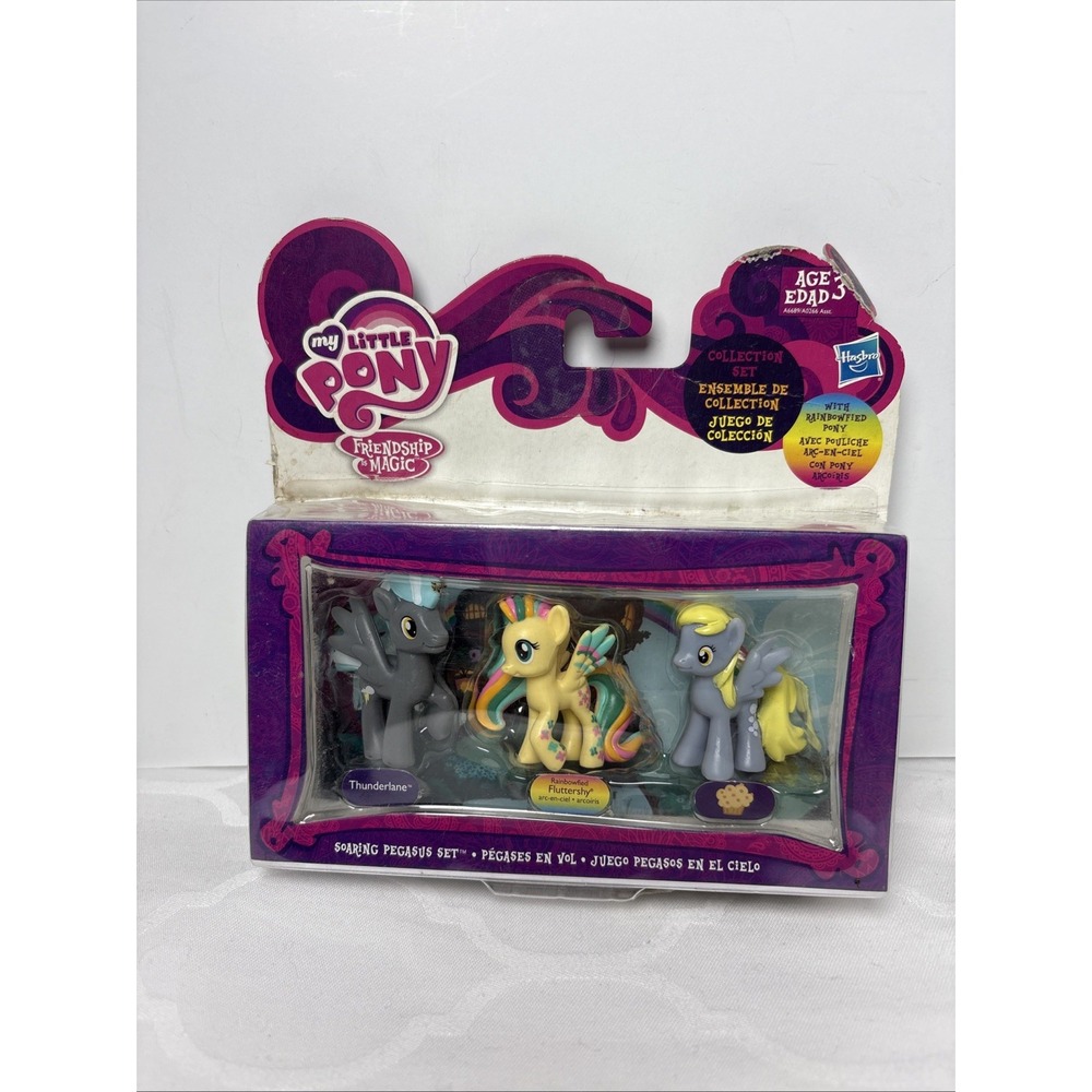 My Little Pony Friendship is Magic Figure Muffins Soaring Pegasus Set 3 Pack New